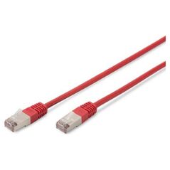 Digitus Patchcord CAT 5e, SF/UTP, 10m, czerwony (DK-1531-100/R)