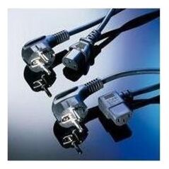 Kabel zasilający Secomp ROLINE power cable angled IEC socket black 1,8 m 70,87 inches - 19.08.1118