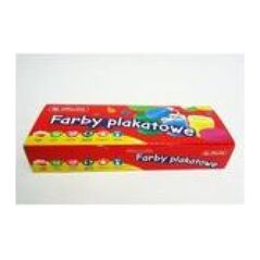Herlitz Farby plakatowe szkolne 12 kolorów 20ml (157809)
