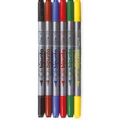 Fibracolor Pisaki Double Point 6 kol. (154810)