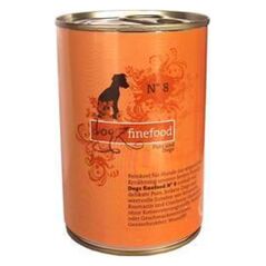 Dogz Finefood N.08 Indyk i koza puszka 400g