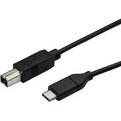 Kabel USB StarTech USB-C - USB-B 0.5 m Czarny (USB2CB50CM)