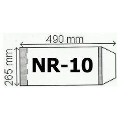 Narnia Okładka na podr A4 regulowana nr 10 (50szt) (131651)