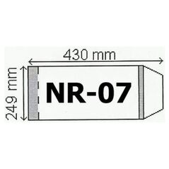 Narnia Okładka na podr B5 regulowana nr 7 (25szt) (131636)