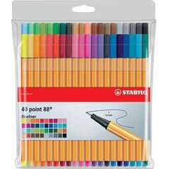 Stabilo Cienkopis Point 88 40 kolorów etui (241386)