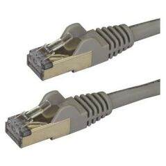 StarTech Patchcord CAT6A, STP, 1m, szary (6ASPAT1MGR)