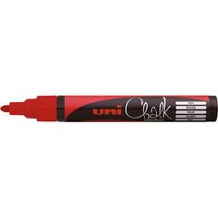 Uni Mitsubishi Pencil MARKER PWE-5M CZERWONY DO CZARNYCH TABLIC (PWE-5M/CE)