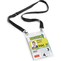 Durable Identyfikator Czarny Duo A6 (8525-01)