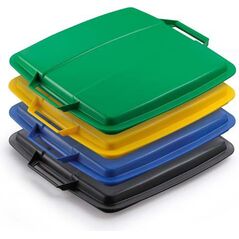 Kosz na śmieci Durable pokrywa do kosza zielony (1800475221)