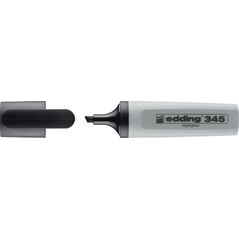 Edding Textmarker płaski ścięty 345 szary