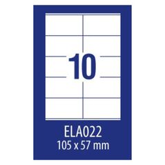 Avery Zweckform ETYK.ZF ECONOMY 105X57MM 022 100ARK ETYKIETA E100 ELA022 - ELA022