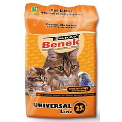 Żwirek dla kota Super Benek Super Benek Uniwersalny Naturalny 25 l