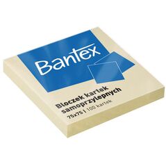 Bantex NOTES SAMOP.75X75 100K ŻÓŁTY BANTEX - 400086384