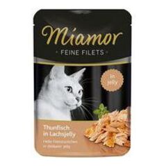PONTONE Miamor Filet - Tuńczyk/Łosoś 100g Saszetka