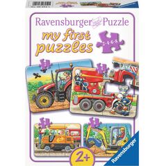 Ravensburger Puzzle 2/4/6/8el W pracy (069545)