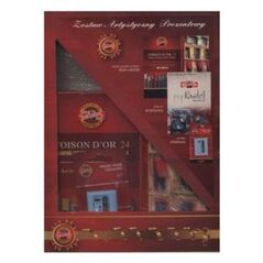 Koh I Noor Zestaw do malowania: pastele suche+blok+gumka (174122)