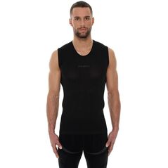 Brubeck Koszulka męska base layer bez rękawów czarna r. S (SL10100)
