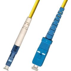 MicroConnect Patchcord światłowodowy LC/UPC - SC/UPC, 9/125, LSZH, 1m (FIB461001)