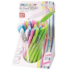 Cresco Długopis żelowy wymazywalny Reset Clic Design, 36 sztuk (248154)