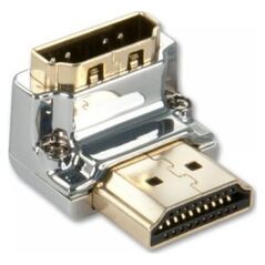 Adapter AV Lindy HDMI - HDMI srebrny (41505)