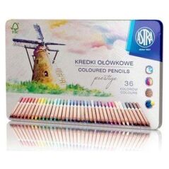 Astra Kredki ołówkowe prestige, 36 kolorów