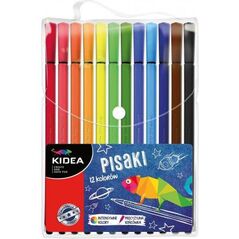 Derform Pisaki w etui 12 kolorów