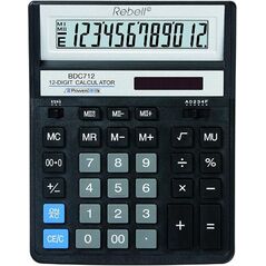 Kalkulator Rebell BDC712 BK (RE-BDC712 BK BX)