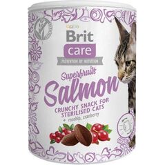 Brit Care Cat Snack Superfruits Salmon 100g