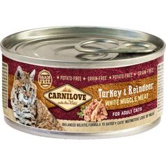 Carnilove Carnilove 100g Kot Puszka Indyk Renifer