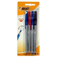 Bic Długopis Round Stick Exact BI 4 Sztuki Blister BIC (BONUS 932858)