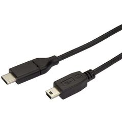 Kabel USB StarTech USB-C - miniUSB 2 m Czarny (USB2CMB2M)