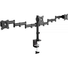 InLine Uchwyt biurkowy na 3 monitory 13" - 27" (23104B)