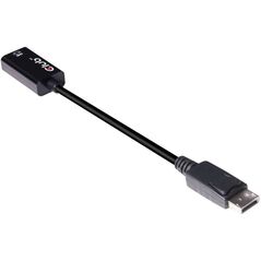 Kabel Club 3D DisplayPort - HDMI 0.2m czarny (CAC-1080)