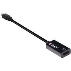Adapter AV Club 3D DisplayPort Mini - HDMI czarny (CAC-1180)