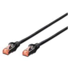 Digitus Patchcord CAT 6, S-FTP, 10m, czarny, 5 sztuk (DK-1644-100-BL-5)
