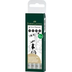 Faber-Castell cienkopisy ecco pigment (0,2 : 0,4 : 0,6 : 0,8MM) (167004 FC)