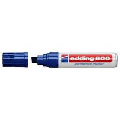 Edding Marker permanentny ścięta końcówka 4-12MM niebieski (800/003/N ED)