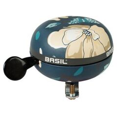 Basil Dzwonek rowerowy Big Bell Magnolia 80mm, teal blue (BAS-50481)