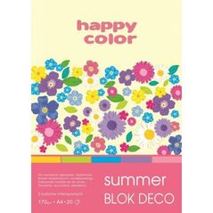 Happy Color Blok techniczny A4 20k kolorowy