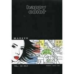 Happy Color Blok do markerów A5 25k biały