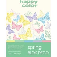 Happy Color Blok techniczny A4 20k kolorowy