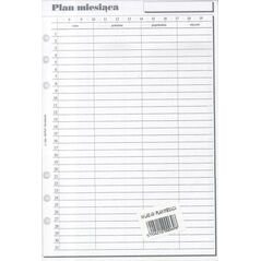 Antra Wkład do organizera A5 Plan miesiąca (270052)