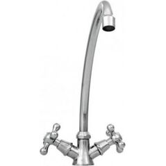 Bateria umywalkowa Invena Roma stojąca chrom (BZ-21-00S-L)