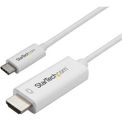 Kabel USB StarTech USB-C - HDMI 1 m Biały (CDP2HD1MWNL)