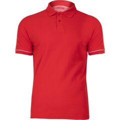 Lahti Pro Koszulka bawełniana polo czerwona S (L4030701)