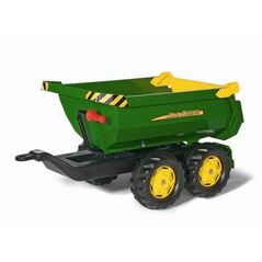 Rolly Toys Przyczepa Halfpipe John Deer - Wywrotka (5122165)