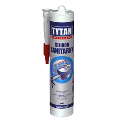 Tytan Silikon sanitarny beżowy 310ml