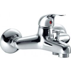 Bateria wannowa KFA Baryt ścienne chrom (554-010-00)
