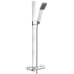 Zestaw prysznicowy Ferro Quadro przesuwny chrom (N110)