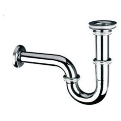 Syfon McAlpine rurowy 5/4" DN32 chrom (215+255CB)